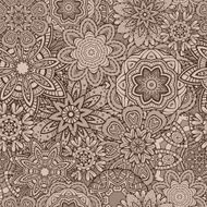 Vintage floral seamless pattern N13