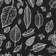 Leaves Seamless background N3