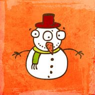 snowman three eyes