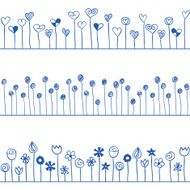 hearts and flowers pattern N3