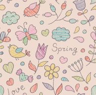 Seamless Floral Pattern N382