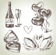 wedding set N6