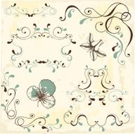 Floral ellements and frames N2