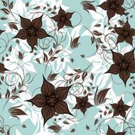 Seamless Floral Pattern N385