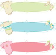 Sketchy Baby Banners
