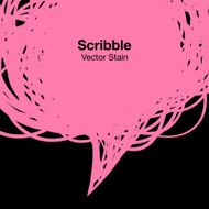 Scribble pink background