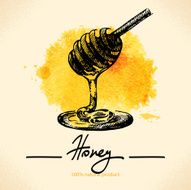 Honey background N5