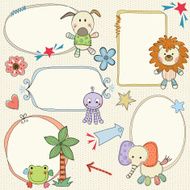 Toy Animal Frames N2