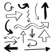 Hand Drawn Arrows N41