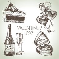 Set of Valentine's Day N3