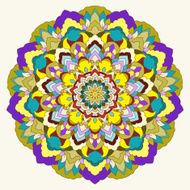 hand-drawing ornamental vector abstract background