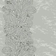Floral design border in renaissance style N2