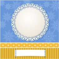 nice design frame with arabesques