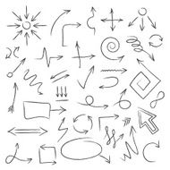Hand Drawn Arrows N42