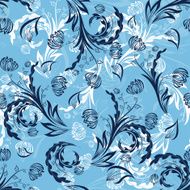 Seamless floral background N74