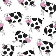 Cute cow pattern