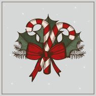 Hand Drawn Christmas Background N3