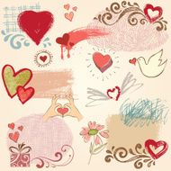 Hearts Design Set