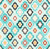 seamless doodle dots islamic pattern N2