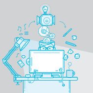 Designer&#039;s creative process