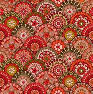 Retro ethnic pattern