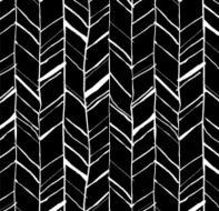 Hand drawn herringbone pattern N18
