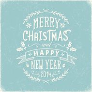 Hand Drawn Christmas Card N28