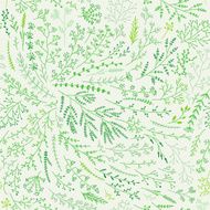 Spring grass pattern
