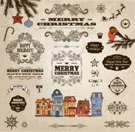 Christmas labels N4