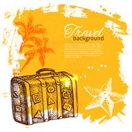 Travel colorful tropical design N7