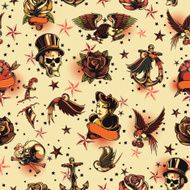 Tattoo seamless texture N2