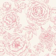 Seamless pattern with roses N4