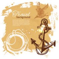 Travel vintage background N5