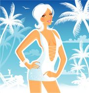 summer woman N12
