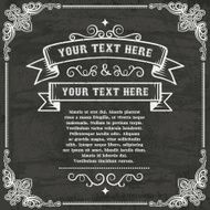 Chalkboard Invitation N2