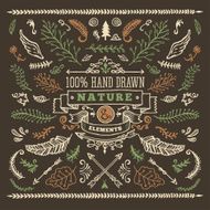 Hand Drawn Nature Elements