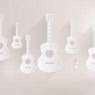 Guitar icon Music background N9