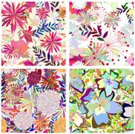 Seamless Floral Pattern N397