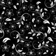 Seamless floral background N79