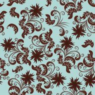 Seamless floral background N80