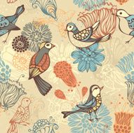 Seamless floral background N81