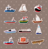 boat stickers N4