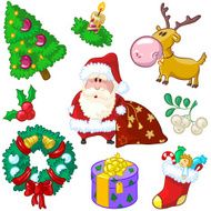 Merry Christmas Colore Doodles
