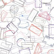 Background with stamps N2
