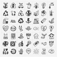 doodle eco icons N3