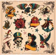 Old School Tattoos N3
