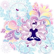 Lotus position