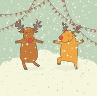christmas greeting card N128
