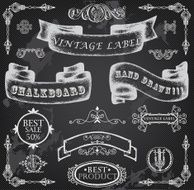 Chalk design elements N2