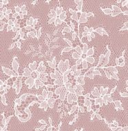 White Lace Seamless Pattern N3